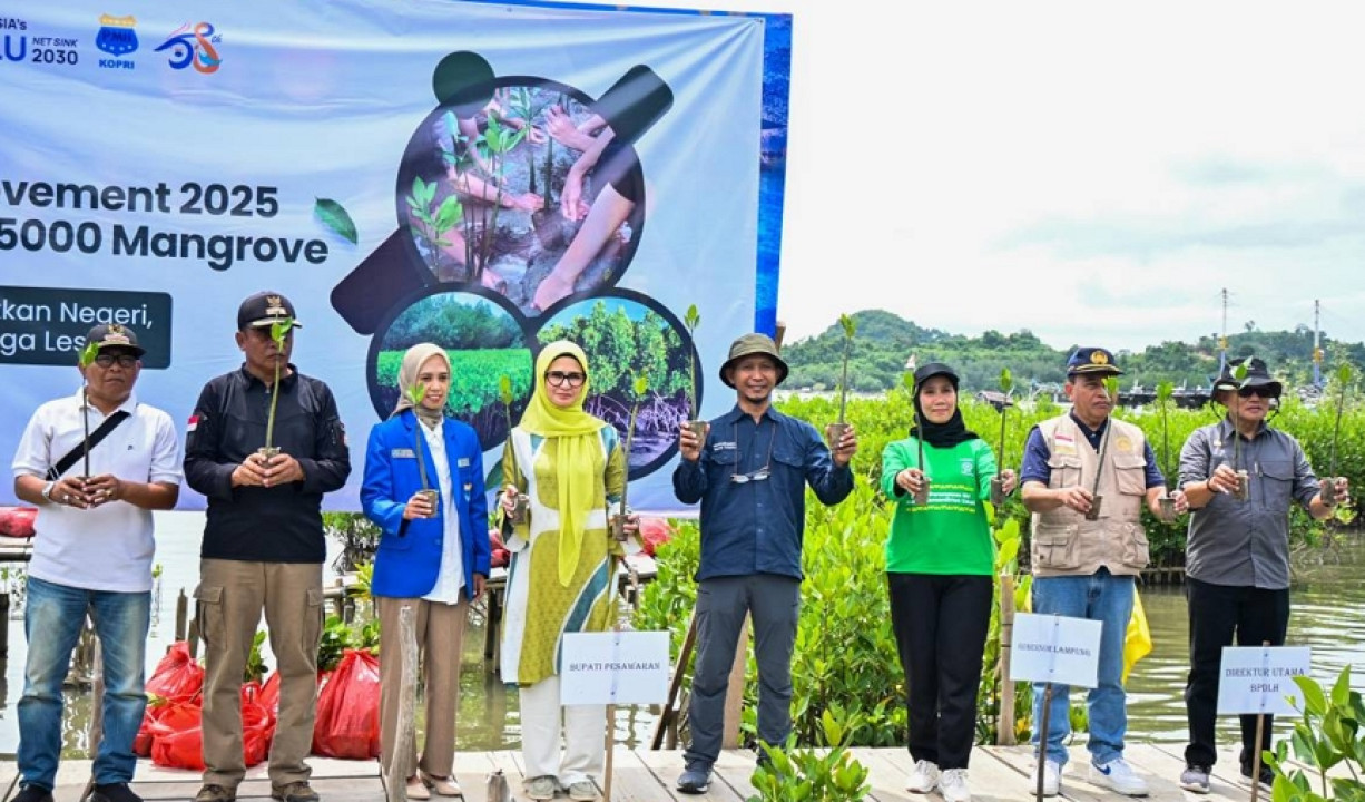 Bupati Nanda Indira Apresiasi Gerakan Lingkungan KOPRI PB PMII 