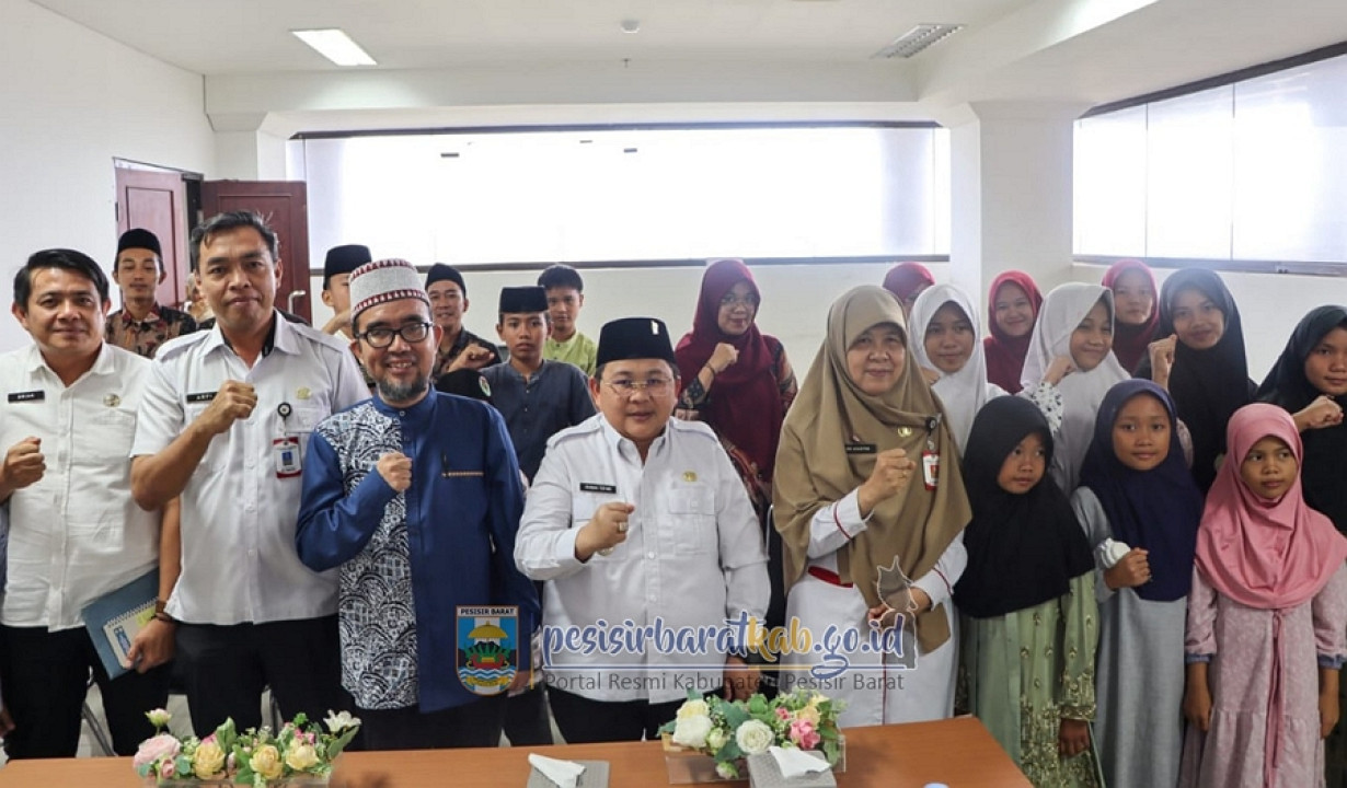 Wakil Bupati Pesisir Barat Sambut Peserta Maqwa Leadership Camp