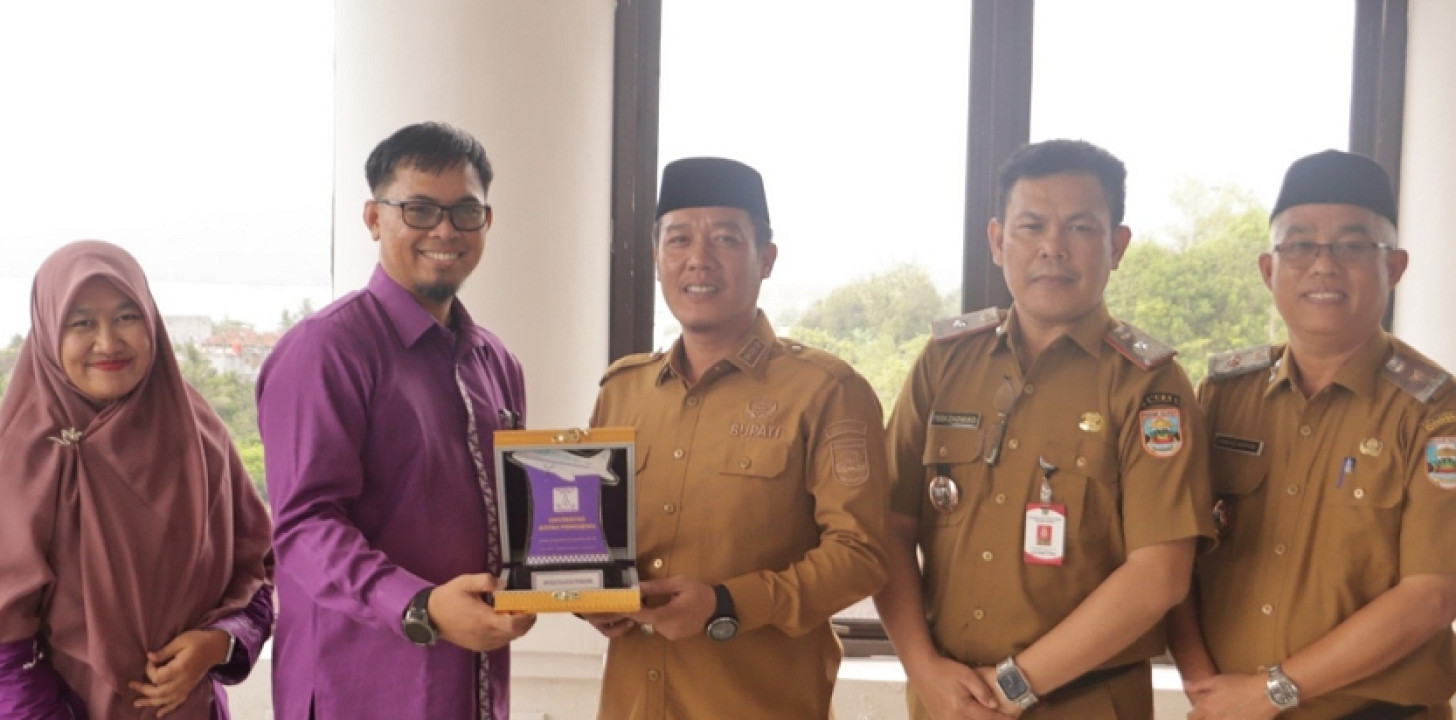 Bupati Dedi Irawan Terima Audiensi UAP Dalam Rangka Perkuat Tridharma Perguruan Tinggi 