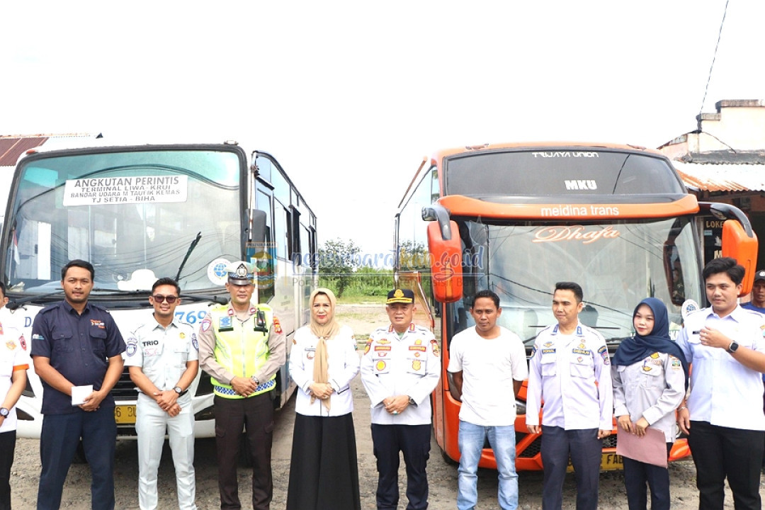 Staf Ahli Heny Yulistiani Sidak Inspeksi Keselamatan Lalu Lintas dan Angkutan Lebaran 2026