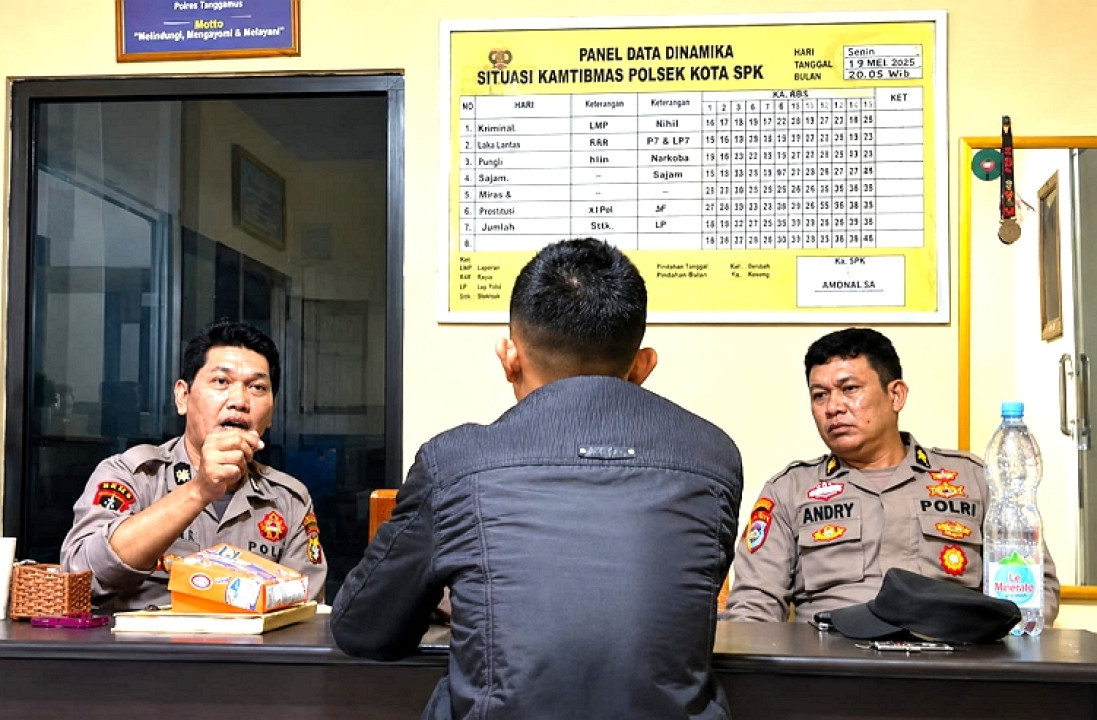 Polsek Talang Padang Tangani Dugaan Penganiayaan Viral di Media Sosial