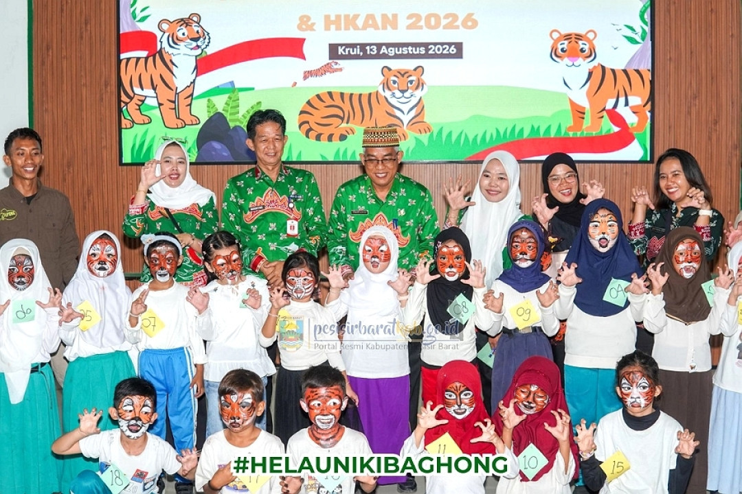 Semarak HUT ke-81 RI, Pemkab Pesisir Barat Perkuat Semangat Konservasi