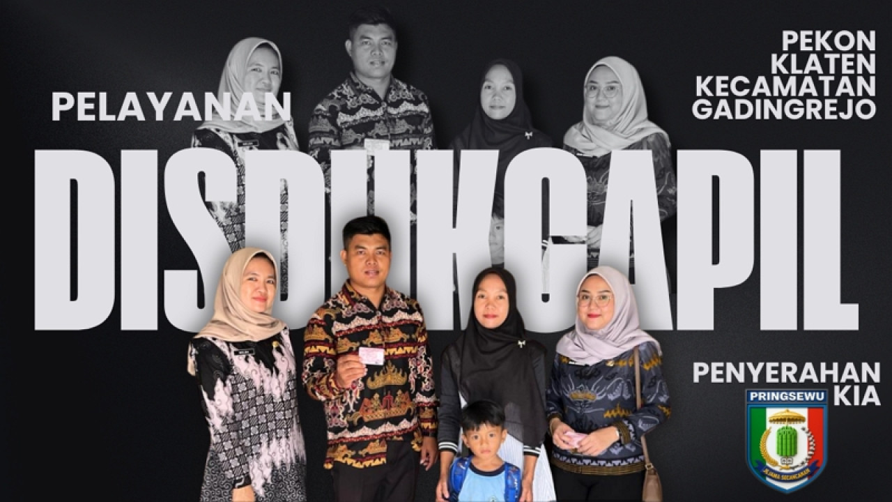 Disdukcapil Pringsewu Gencarkan Pendistribusian KIA ke Pekon-Pekon