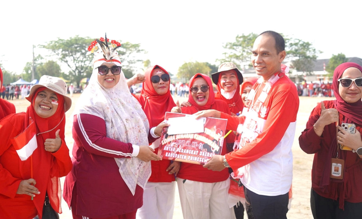 Pemkab Pringsewu Gelar Lomba Semarak Kemerdekaan