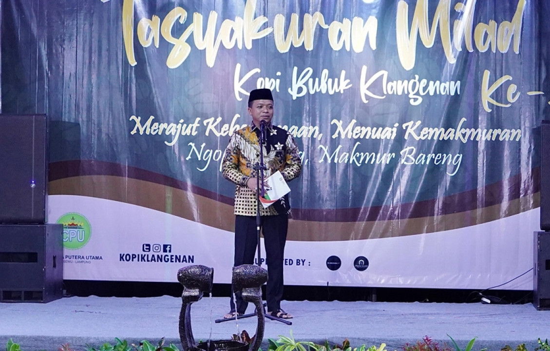 Bupati Pringsewu Hadiri Milad ke-22 Kopi Klangenan