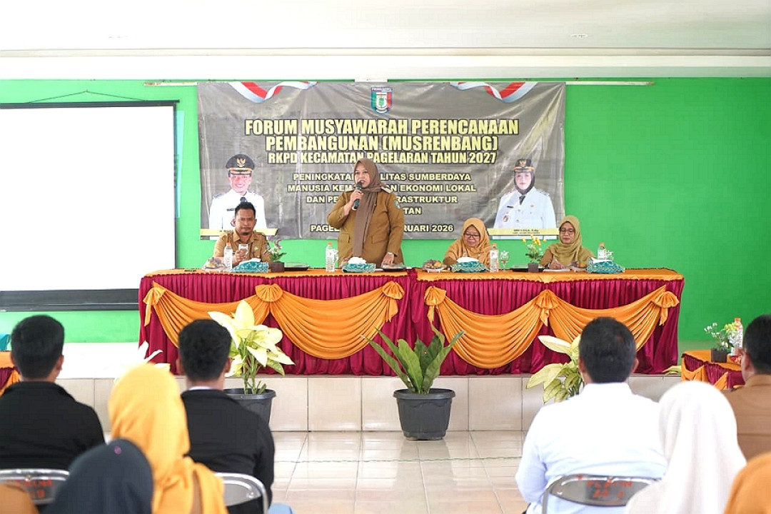Wakil Bupati Pringsewu Hadiri Musrenbang Kecamatan Pagelaran