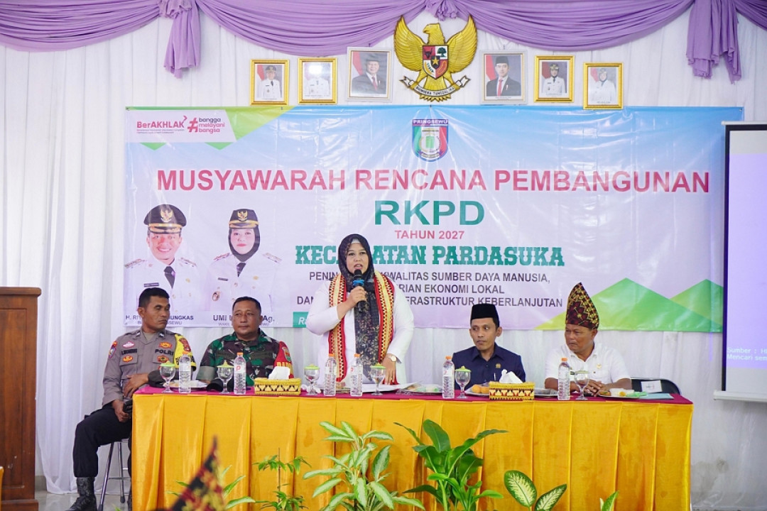 Wakil Bupati Pringsewu Buka Musrenbang RKPD 2027 Kecamatan Pardasuka
