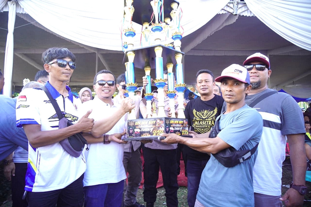 Bupati Pringsewu Tutup Lomba Merpati Kolong Bupati Cup 2026