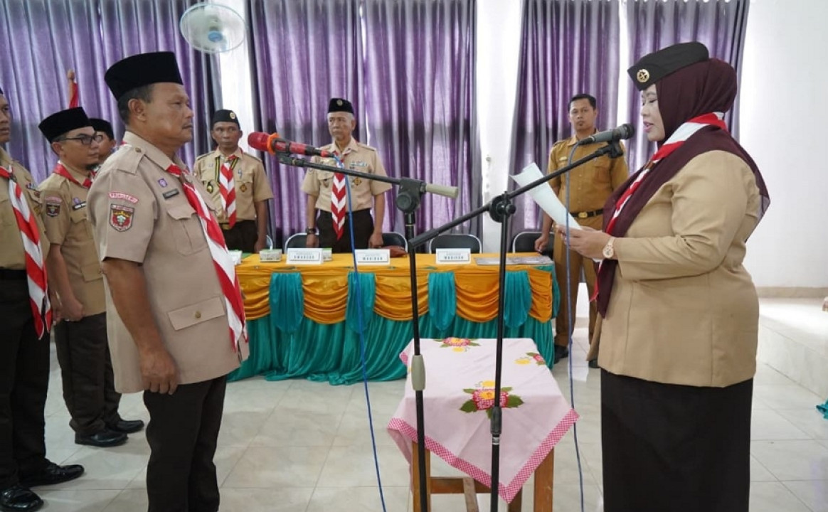 Wabup Kukuhkan Kwarran Pramuka Pardasuka