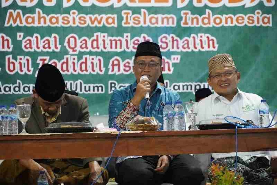 Gubernur Ajak Kader PMII Jaga Kebangsaan dan Dukung Penguatan Ekonomi Desa