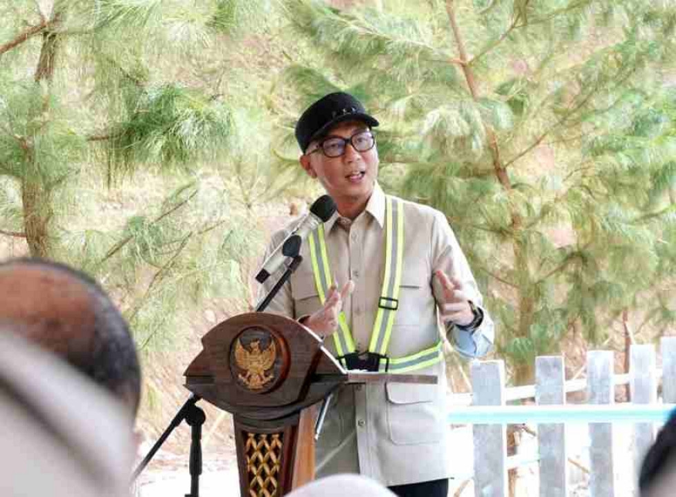 Gubernur Resmikan Embung Kemiling
