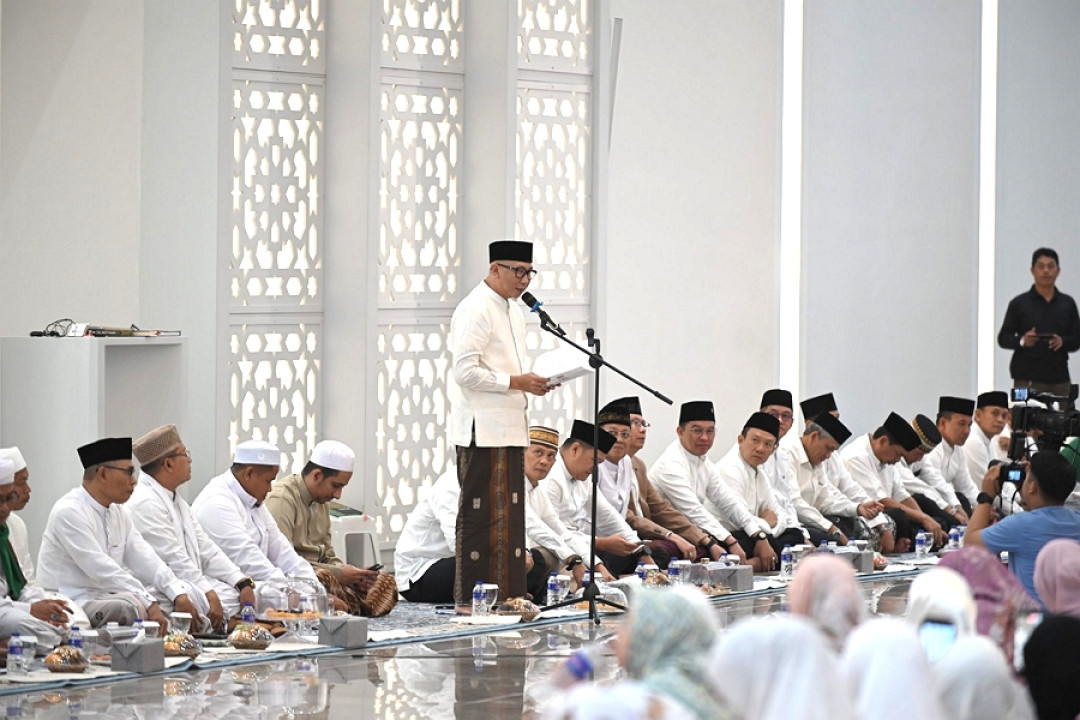 Pemprov Gelar Istighosah Kubro di Masjid Raya Al-Bakrie