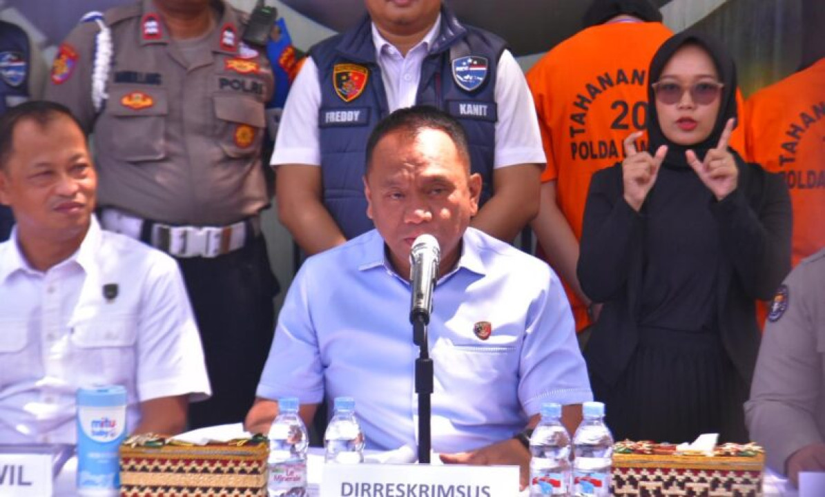 Polda Lampung Bongkar Penipuan Love Scamming