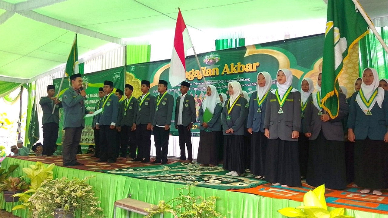 PAC IPNU dan IPPNU Tanjung Bintang Masa Khidmat 2025 – 2027 Dilantik