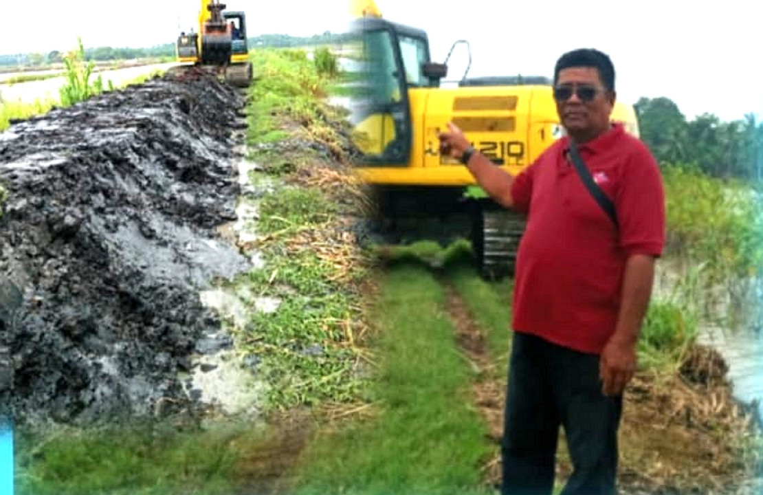 Tanggul Way Gayau di Desa Bali Agung Selesai, Upaya Penanganan Banjir BBWS Mesuji Sekampung