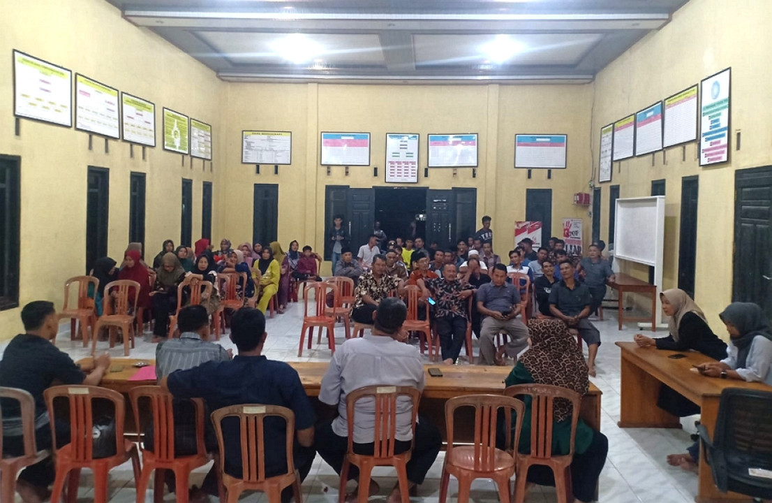 DD 2025 Rp821 Juta Direalisasikan, Tiyuh Indraloka I Perkuat Pembangunan dan Pemberdayaan Masyarakat