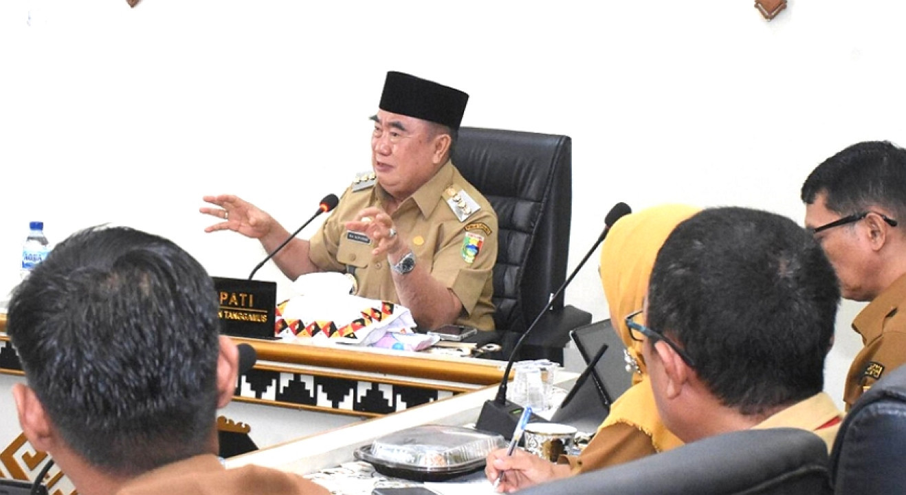 Bupati Pimpin Rapat Persiapan Pembangunan Rumah Sakit Daerah