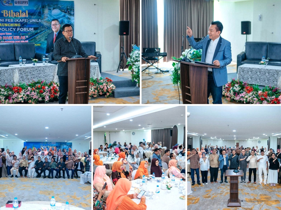 KAFE Unila Resmikan Lampung Policy Forum, Dorong Kebijakan Daerah Berbasis Riset