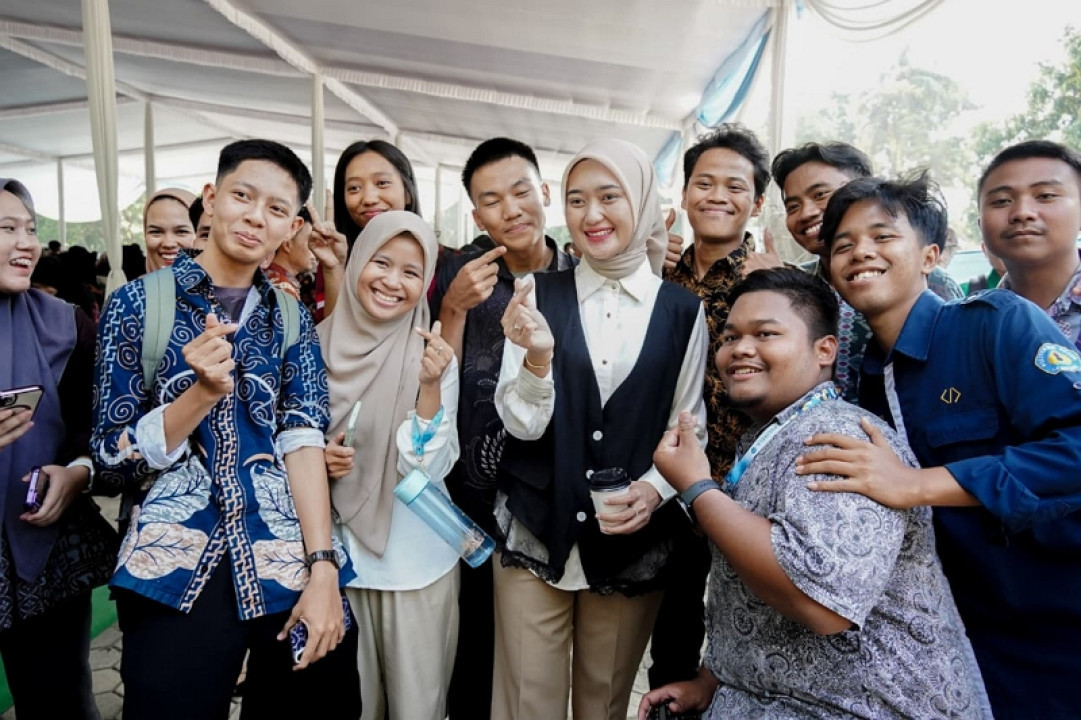 Wagub Jihan Ajak Mahasiswa Polinela Jadi Pelopor Empat Pilar Kebangsaan
