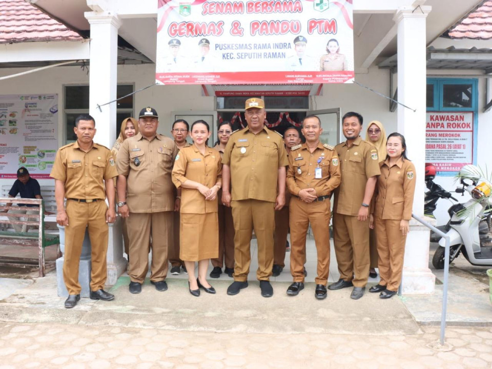 Wakil Bupati Tinjau Pelayanan Kesehatan dan Pembangunan Puskesmas Rama Indra